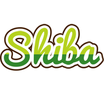 Shiba golfing logo