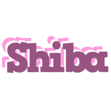 Shiba relaxing logo