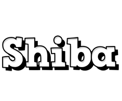 Shiba snowing logo