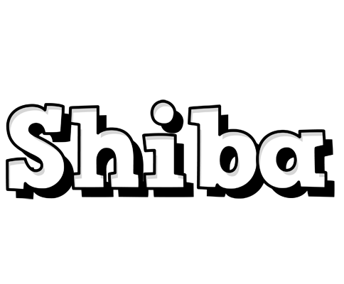 Shiba snowing logo