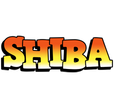 Shiba sunset logo