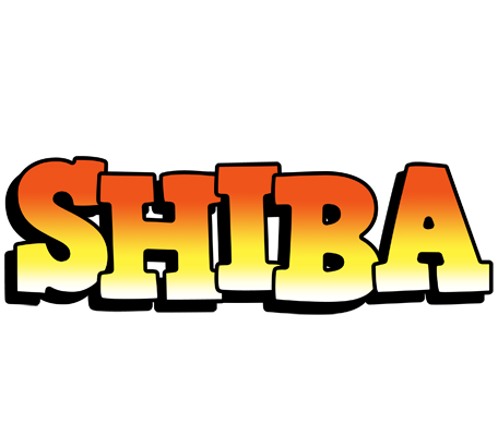 Shiba sunset logo