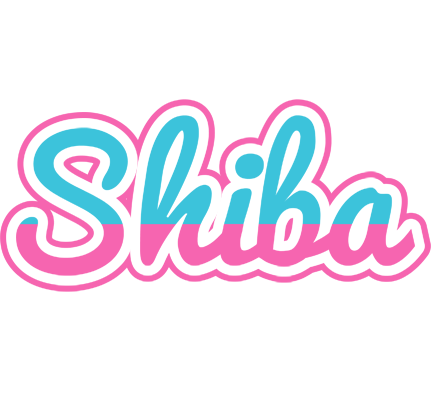 Shiba woman logo