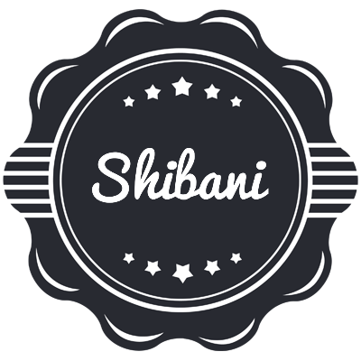 Shibani badge logo