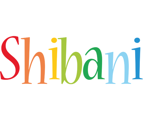 Shibani birthday logo