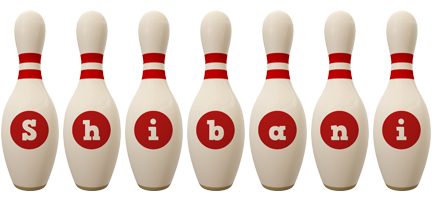 Shibani bowling-pin logo