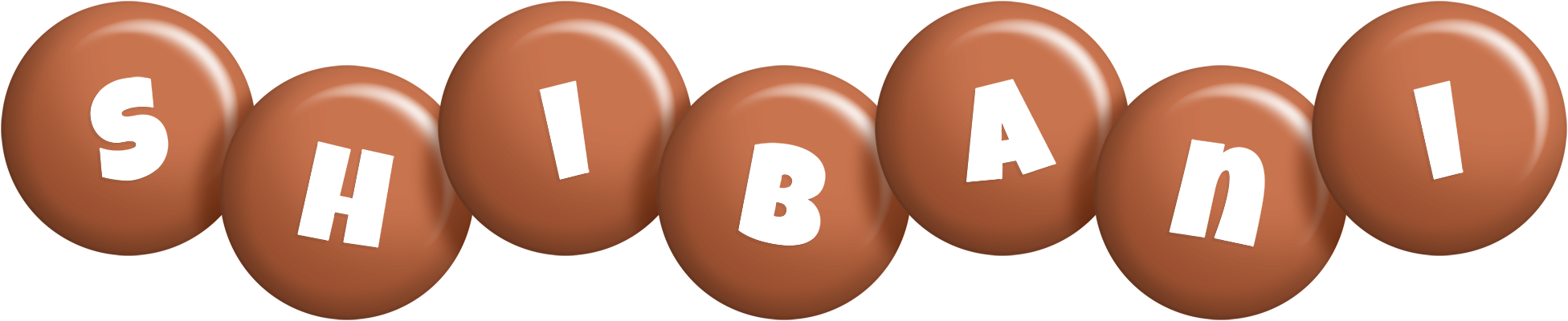 Shibani candy-brown logo