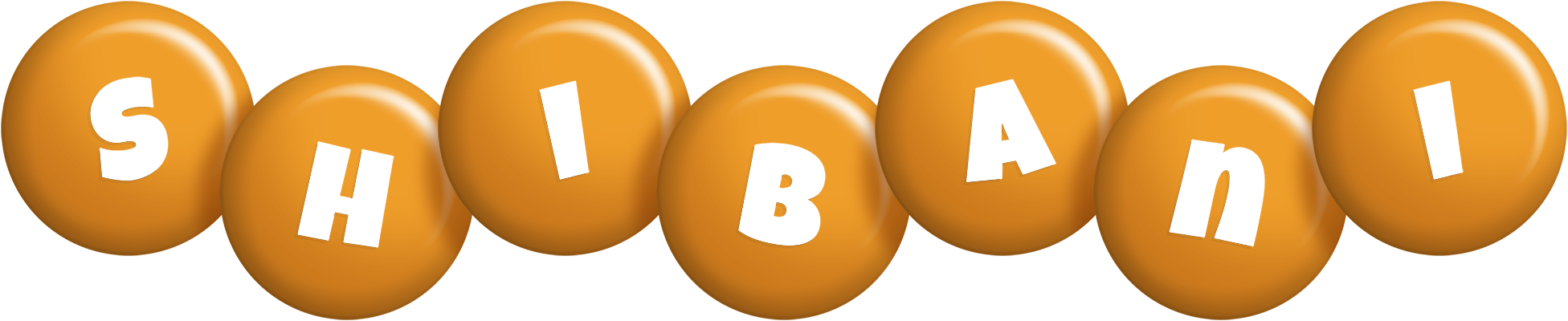 Shibani candy-orange logo