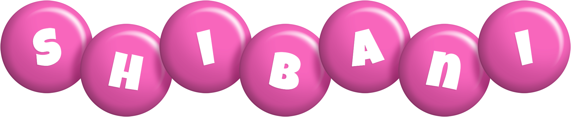 Shibani candy-pink logo