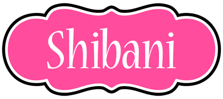 Shibani invitation logo