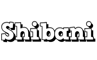 Shibani snowing logo