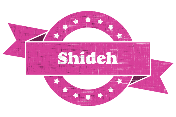 Shideh beauty logo