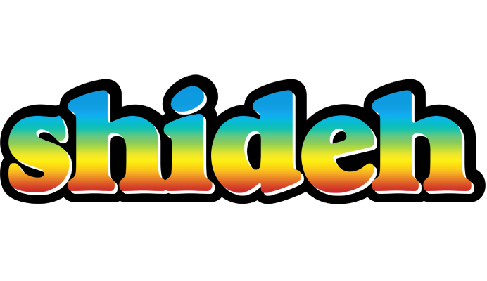 Shideh color logo