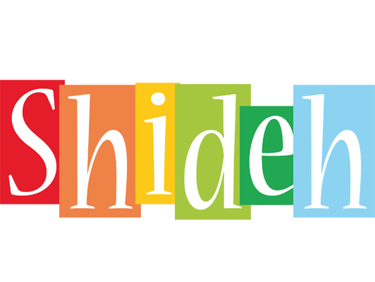 Shideh colors logo