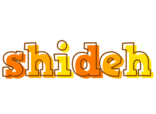 Shideh desert logo