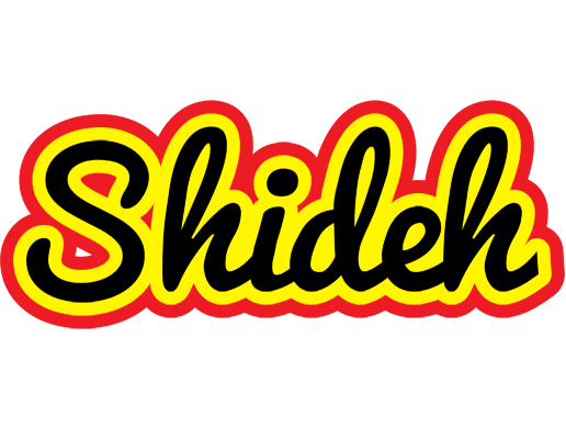 Shideh flaming logo