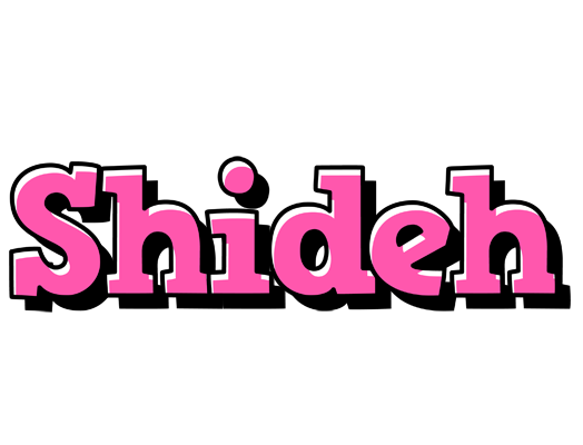 Shideh girlish logo