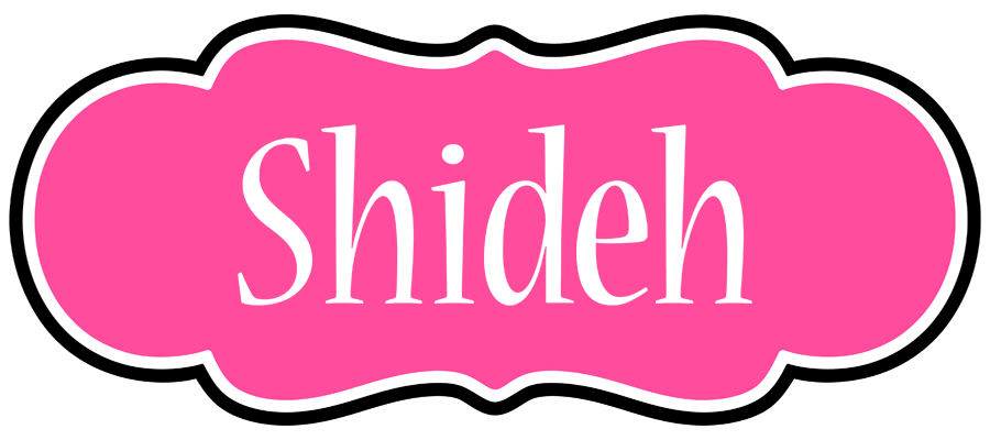 Shideh invitation logo