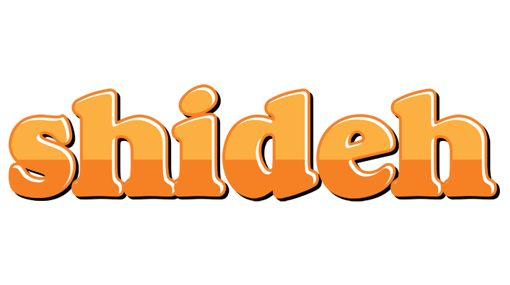 Shideh orange logo