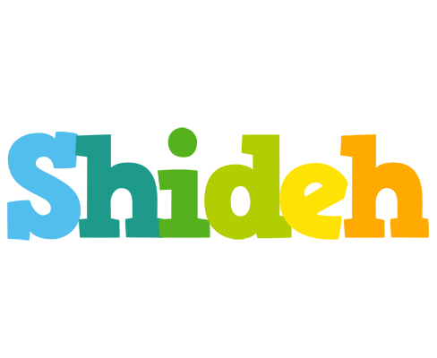 Shideh rainbows logo