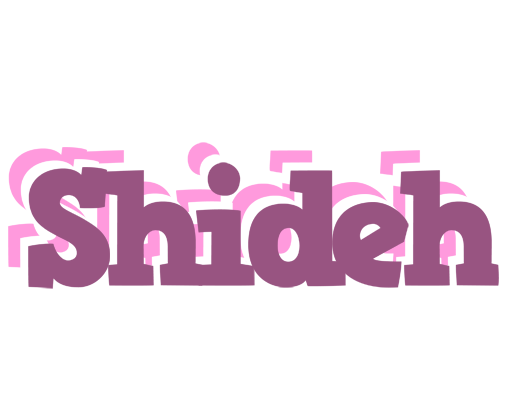 Shideh relaxing logo