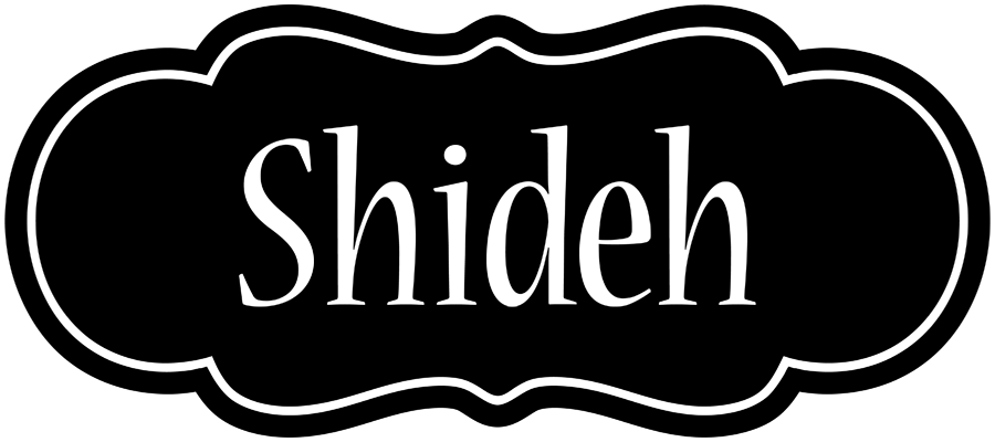 Shideh welcome logo