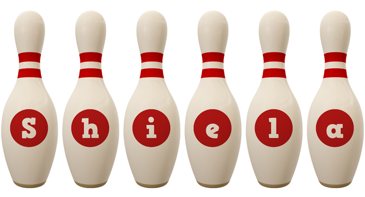 Shiela bowling-pin logo