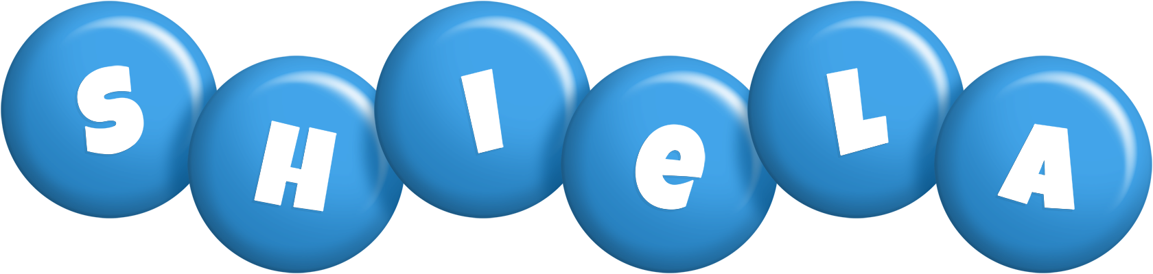 Shiela candy-blue logo