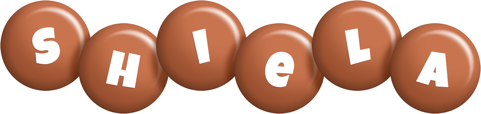 Shiela candy-brown logo