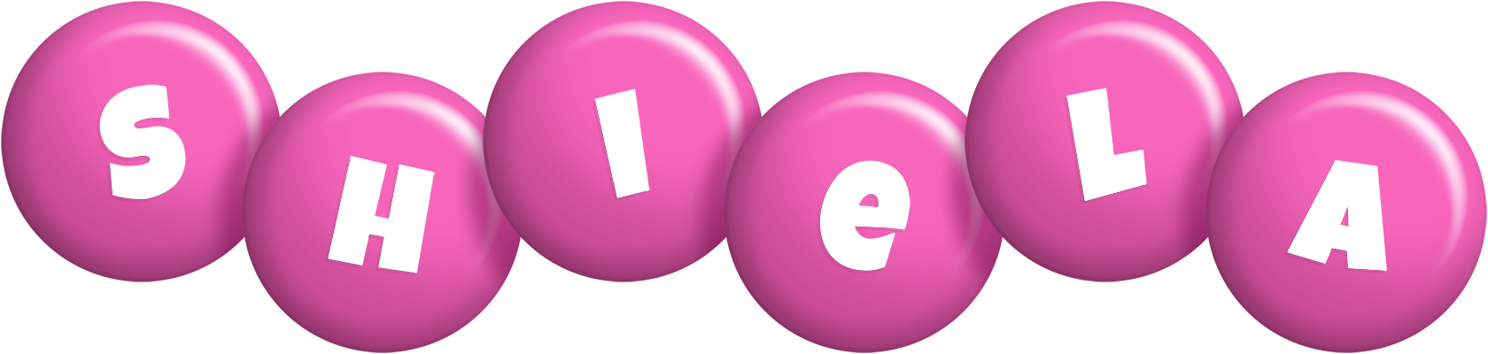 Shiela candy-pink logo