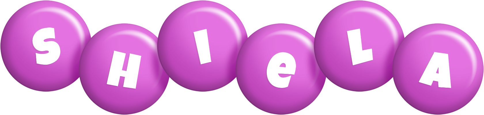 Shiela candy-purple logo