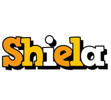 Shiela cartoon logo