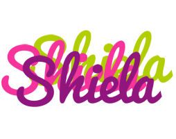 Shiela flowers logo