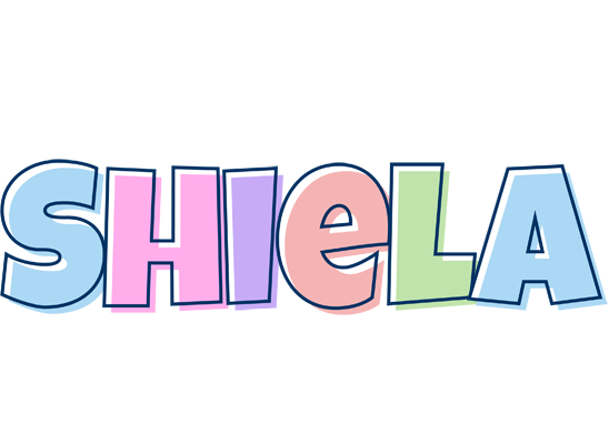 Shiela pastel logo