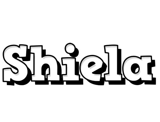 Shiela snowing logo