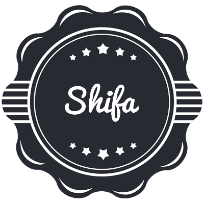 Shifa badge logo