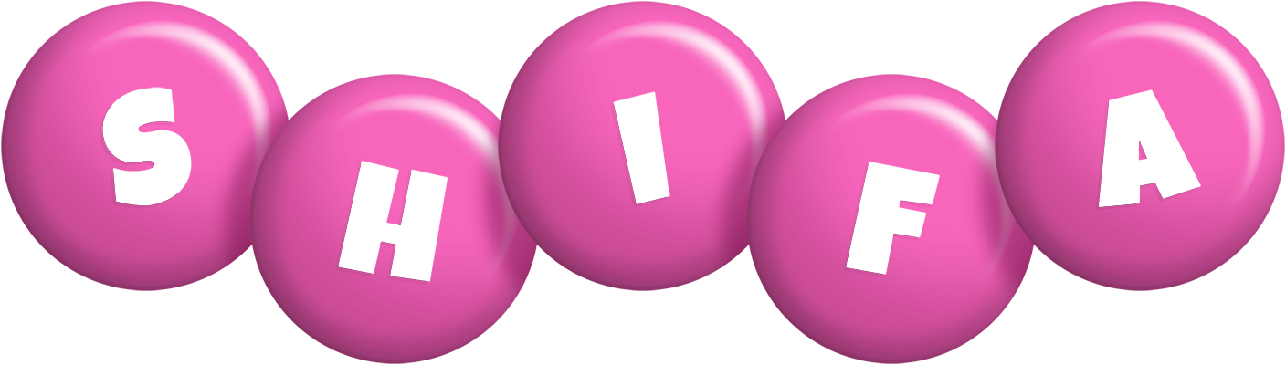 Shifa candy-pink logo
