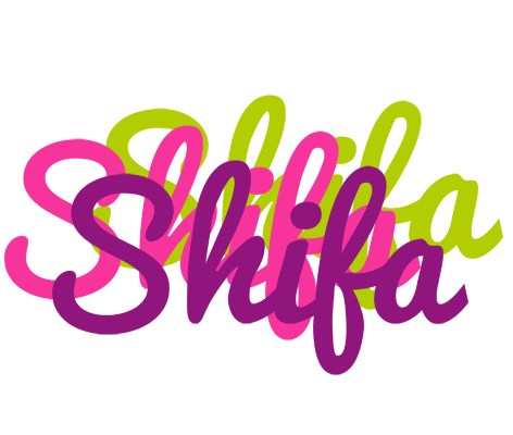 Shifa flowers logo