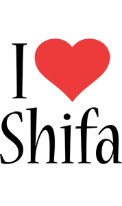 Shifa i-love logo