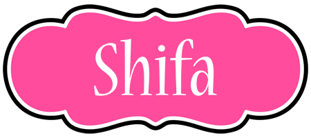 Shifa invitation logo