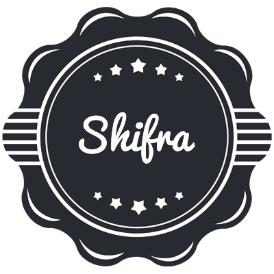 Shifra badge logo