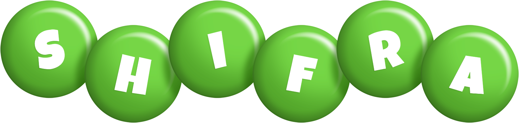 Shifra candy-green logo