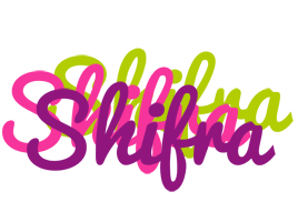 Shifra flowers logo