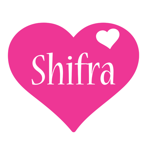Shifra love-heart logo