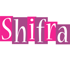 Shifra whine logo