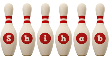 Shihab bowling-pin logo