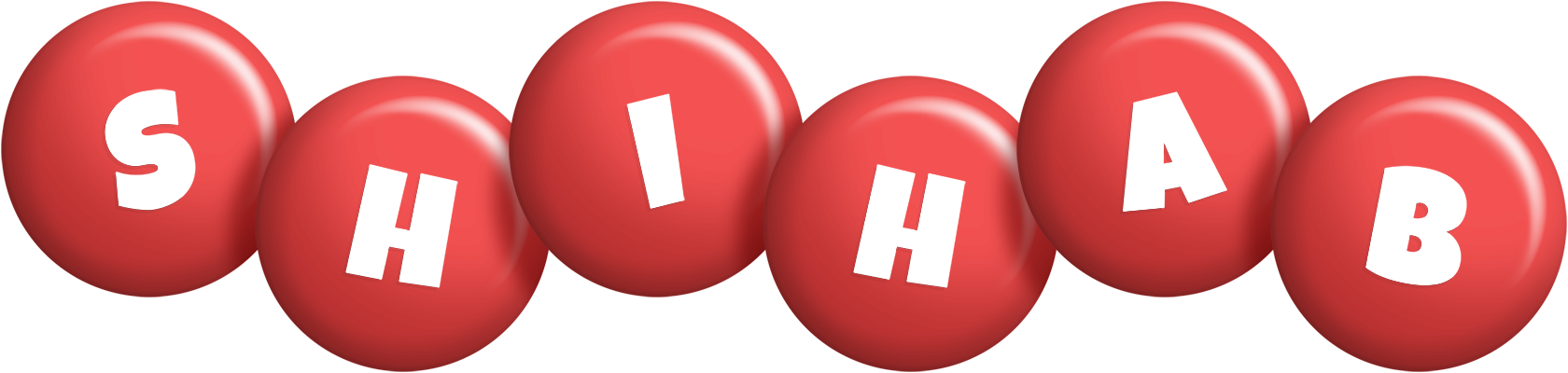 Shihab candy-red logo