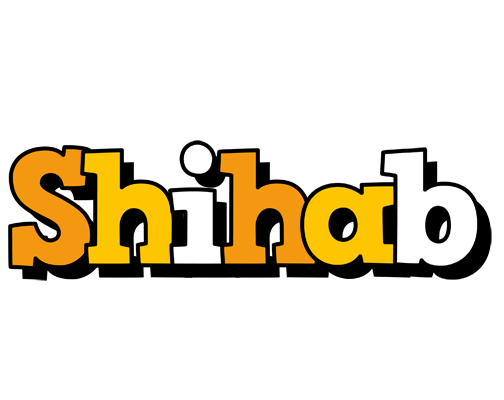 Shihab cartoon logo