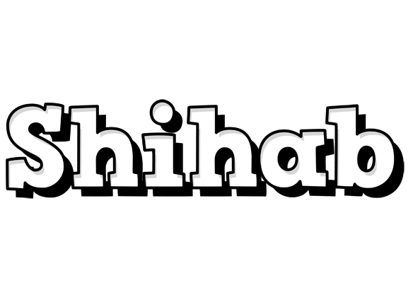 Shihab snowing logo