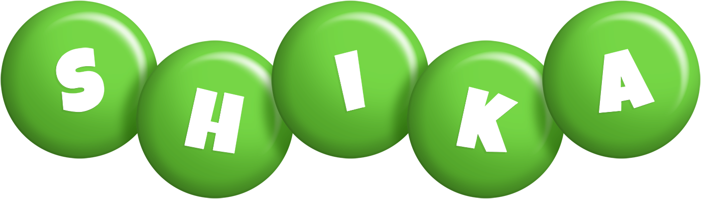 Shika candy-green logo